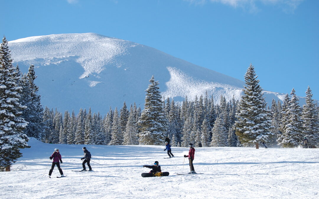 How to Ski to Peak 9 from Sunrise Point in Breckenridge